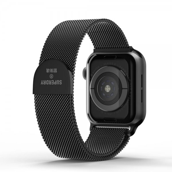 Watch 38/40mm Armbånd Chainmail Sort