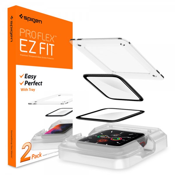 Apple Watch 40mm Skärmskydd ProFlex EZ Fit Full Size 2-pack