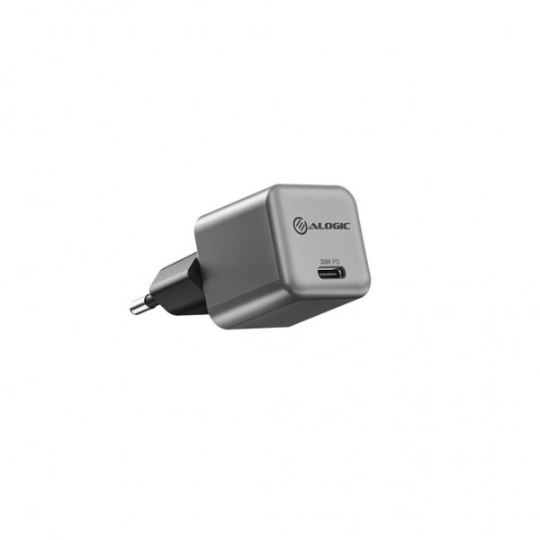 Oplader 30W Rapid Power USB-C MINI GaN Charger Space Grey