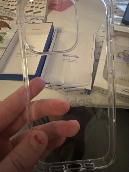 iPhone 14 Pro Cover Protective Clear Case Transparent