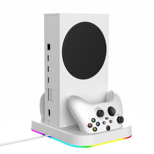 Xbox Series S Docking Station med RGB Blæser