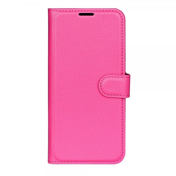 Xiaomi 12/12X Etui Litchi Magenta