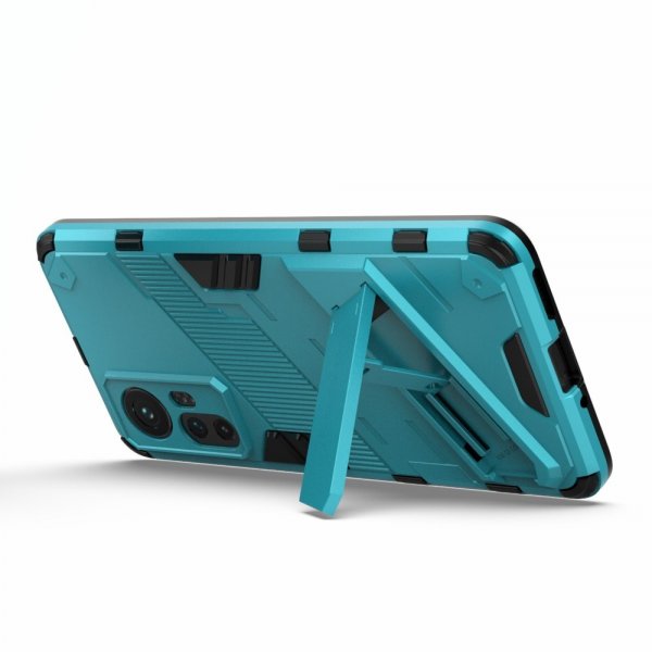 Xiaomi 12/12X Cover med Stativ Cyan