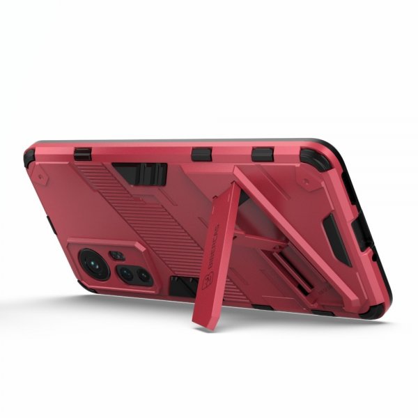 Xiaomi 12/12X Cover med Stativ Magenta