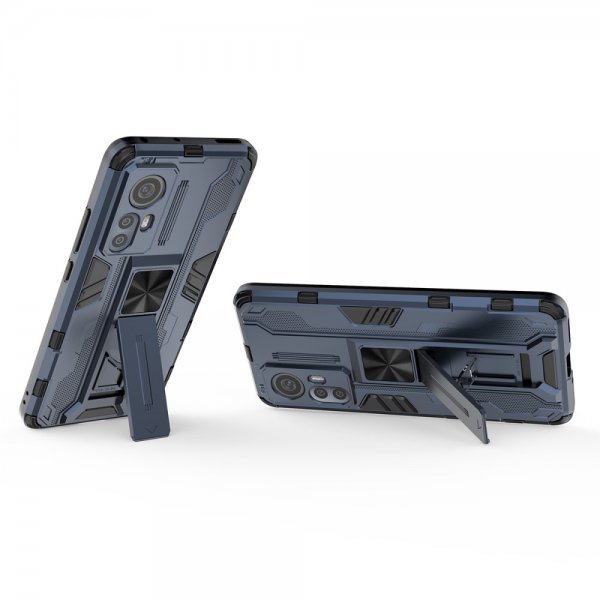 Xiaomi 12/12X Cover Stativfunktion Blå