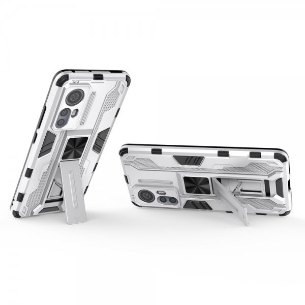 Xiaomi 12/12X Cover Stativfunktion Sølv