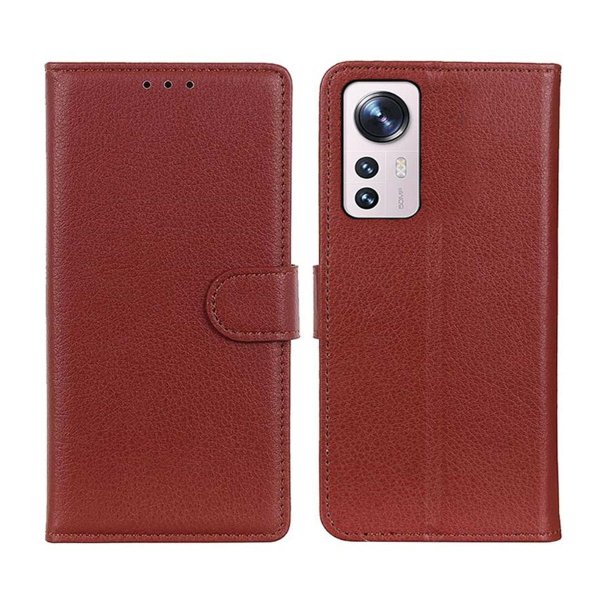 Xiaomi 12 Pro Etui med Stativ Brun