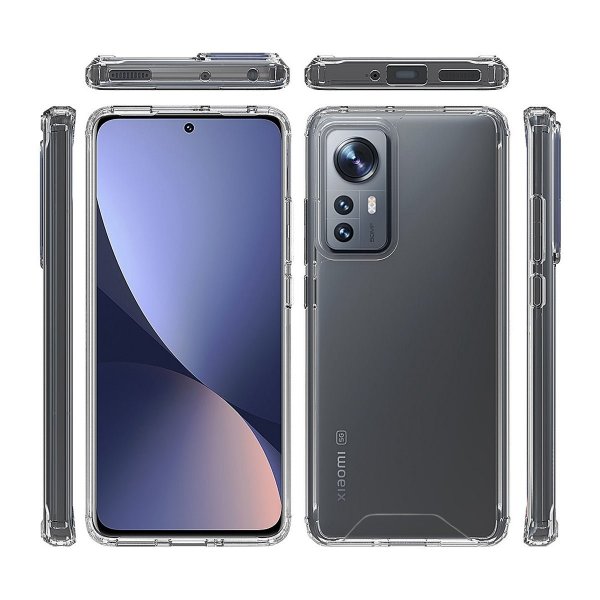 Xiaomi 12T/12T Pro Cover Stødabsorberende Transparent