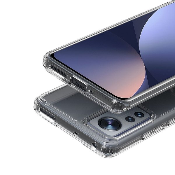 Xiaomi 12T/12T Pro Cover Stødabsorberende Transparent