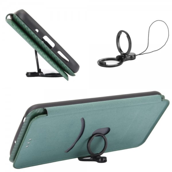 Xiaomi 14 Etui Kulfibertekstur Grøn