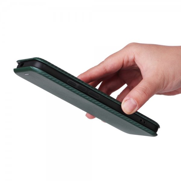 Xiaomi 14 Etui Kulfibertekstur Grøn