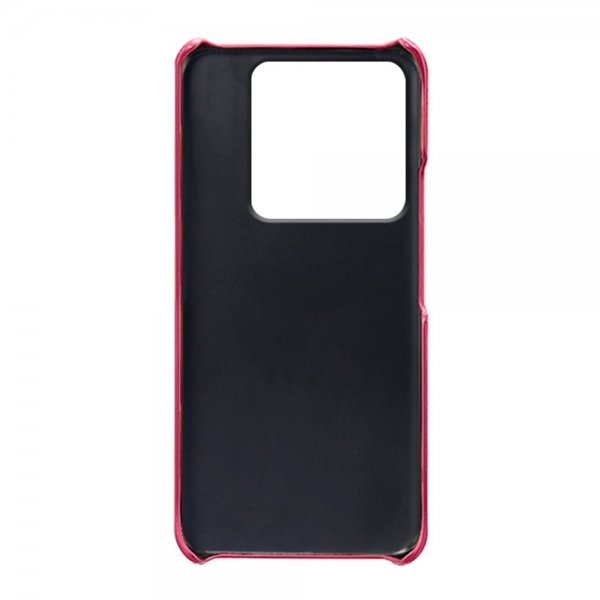 Xiaomi 14 Cover med Kortholder til to kort Magenta