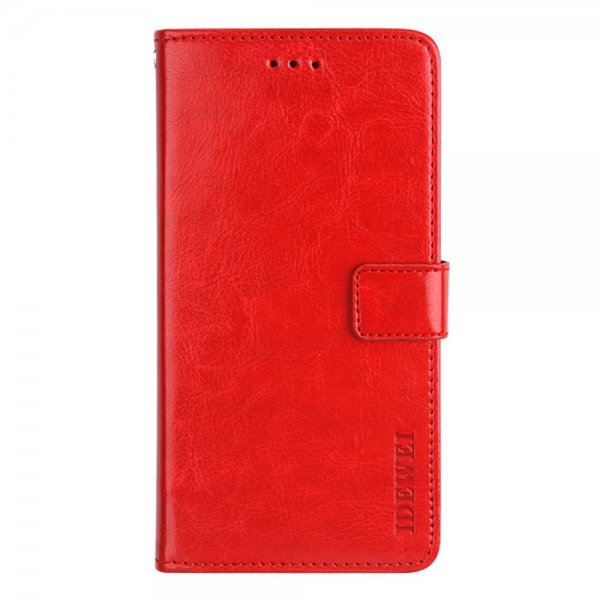 Xiaomi Mi 11 Lite Etui Lædertekstur Rød