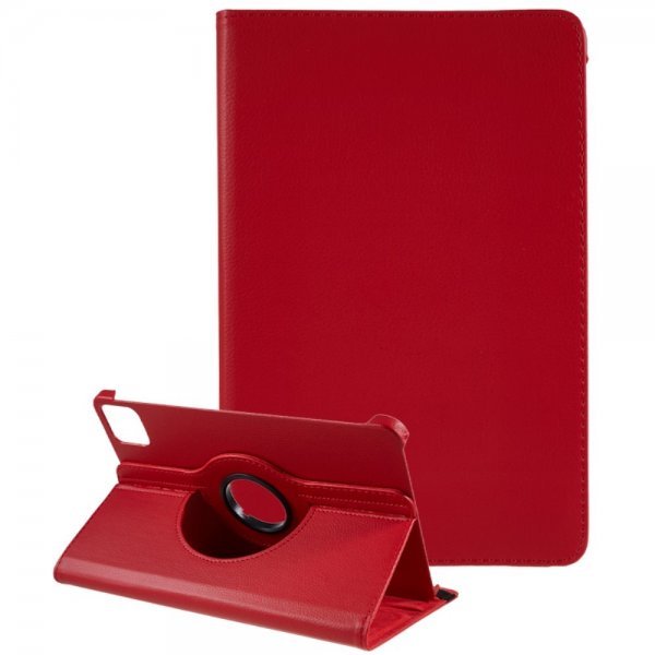 Xiaomi Pad 6 Etui 360 Grader Drejelig Rød