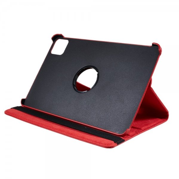 Xiaomi Pad 6 Etui 360 Grader Drejelig Rød