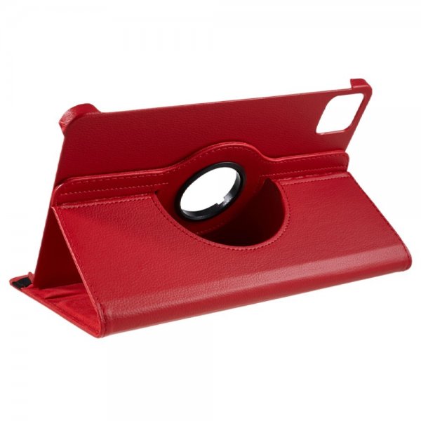Xiaomi Pad 6 Etui 360 Grader Drejelig Rød