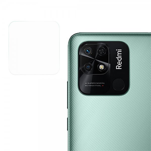 Xiaomi Redmi 10C Kameralinsebeskytter Transparent TPU Klar