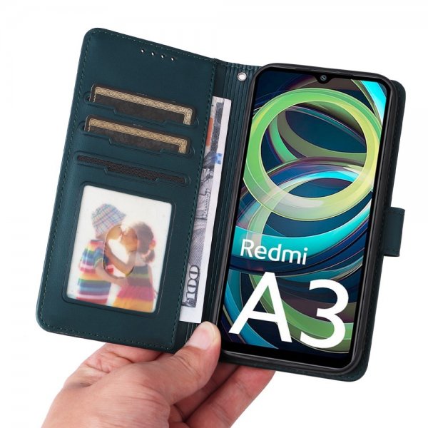 Xiaomi Redmi A3 Etui Aftageligt Cover 005 Blå