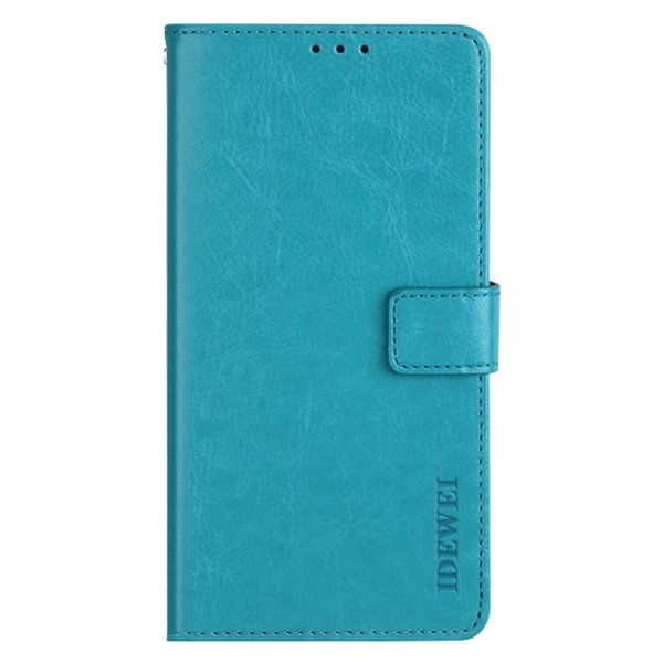 Xiaomi Redmi Note 10 5G Etui Lædertekstur Blå