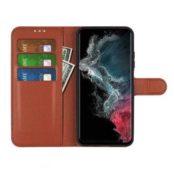 Xiaomi Redmi Note 11 Etui med Stativ Brun