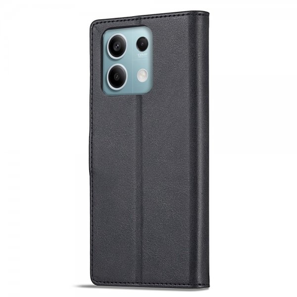 Xiaomi Redmi Note 13 5G Etui med Kortholder Stativfunktion Sort