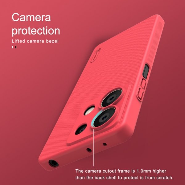 Xiaomi Redmi Note 13 5G Cover Super Frosted Shield Blå