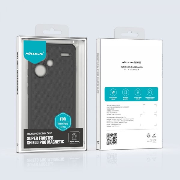 Xiaomi Redmi Note 13 Pro Plus 5G Cover Super Frosted Shield Pro MagSafe Sort