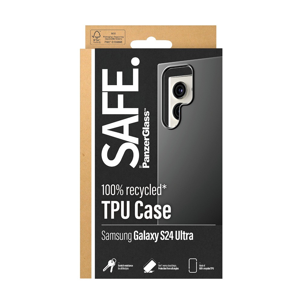 SAFE. by PanzerGlass Samsung Galaxy S24 Ultra Cover Soft TPU Case